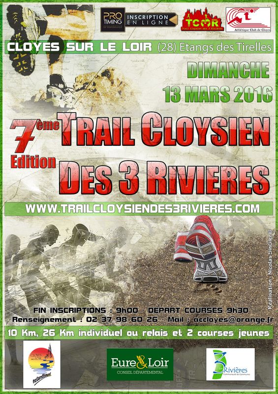 13-03-2016 – Trail Cloysien des 3 rivières