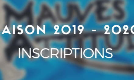 INSCRIPTIONS 2019 – 2020