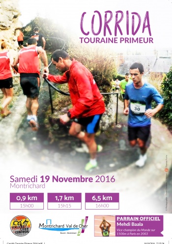 Corrida Touraine primeur – 18/11/2016 à Montrichard (41)