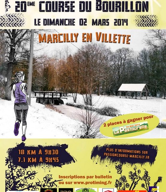 23ème courses du Bourillon (Marcilly en Villette – 45) 5/03/2017