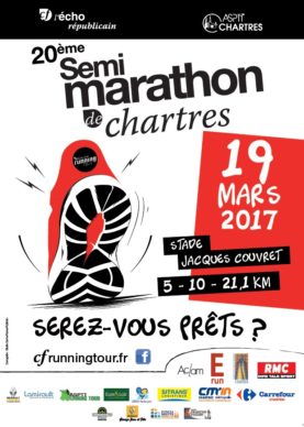20ème semi marathon de Chartres – 19/03/2017
