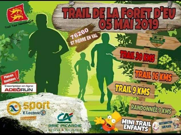 5-05-2019 – trail de la forêt d’Eu